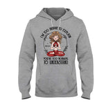 I'm Too Insane To Explain - Personalized Yoga T-shirt and Hoodie