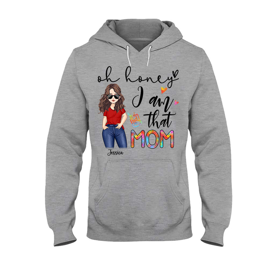 Oh Honey - Personalized Mother's day Mother T-shirt and Hoodie