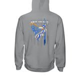 Blue Line - Police Officer T-shirt And Hoodie 0621