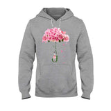 Never Give Up - Breast Cancer Awareness T-shirt And Hoodie 072021