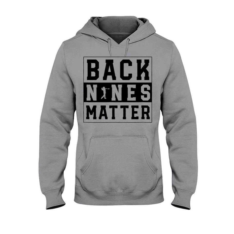Black Nines - Golf T-shirt And Hoodie 062021