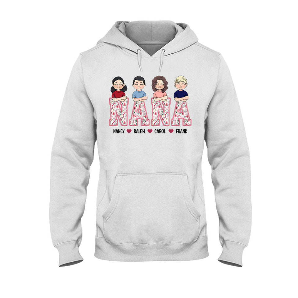 Nana Life - Personalized Mother's Day Grandma T-shirt and Hoodie