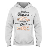 First Husband Now Daddy - Personalized Father T-shirt And Hoodie