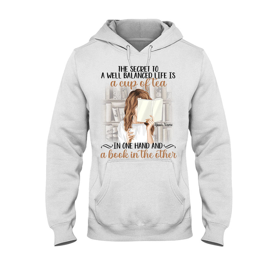 Book Lover - Personalized Book T-shirt and Hoodie