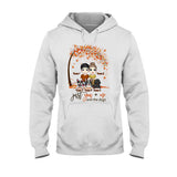 You Me And The Dogs - Personalized Fall Couple T-shirt and Hoodie