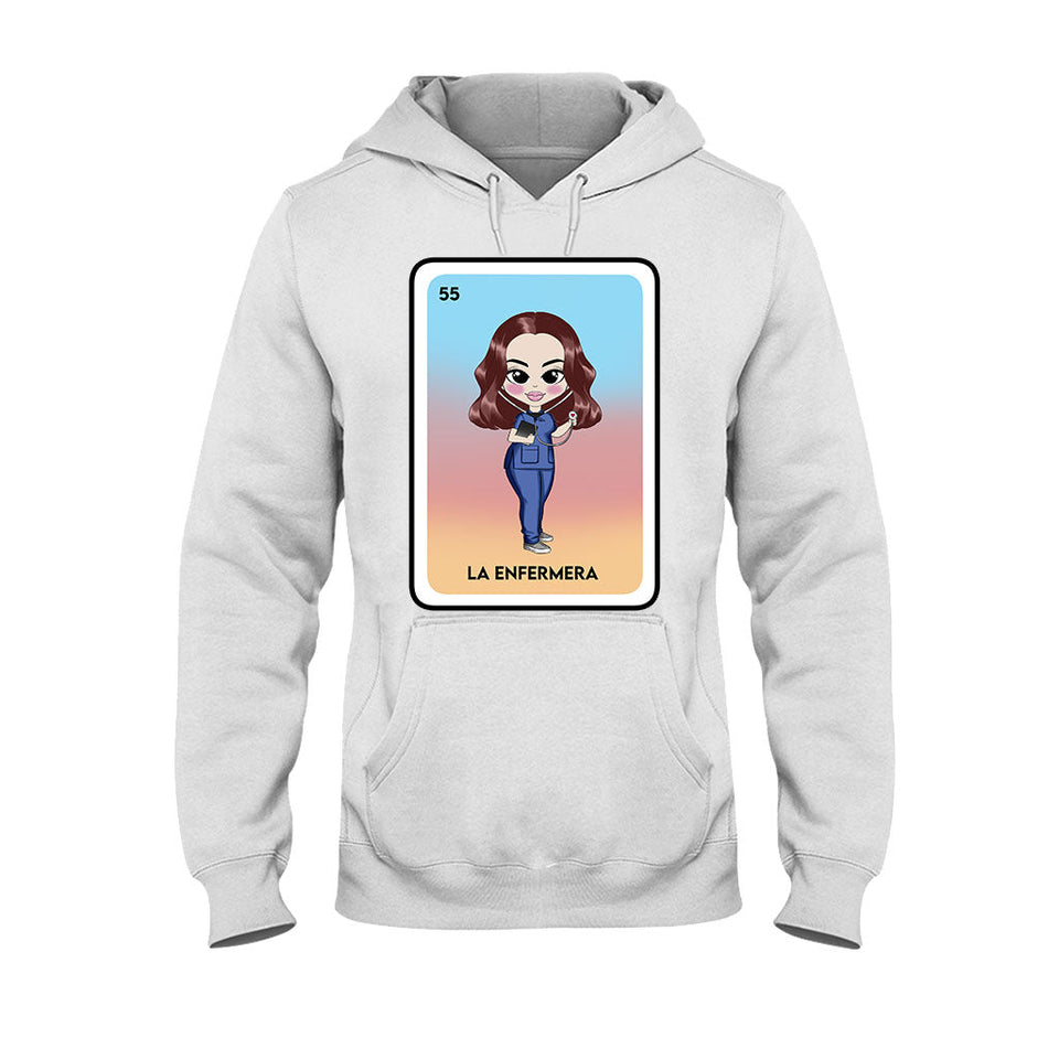 La Enfermera - Nurse Personalized T-shirt And Hoodie