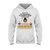My Favorite Color Is Dog Hair - Personalized Dog T-shirt and Hoodie
