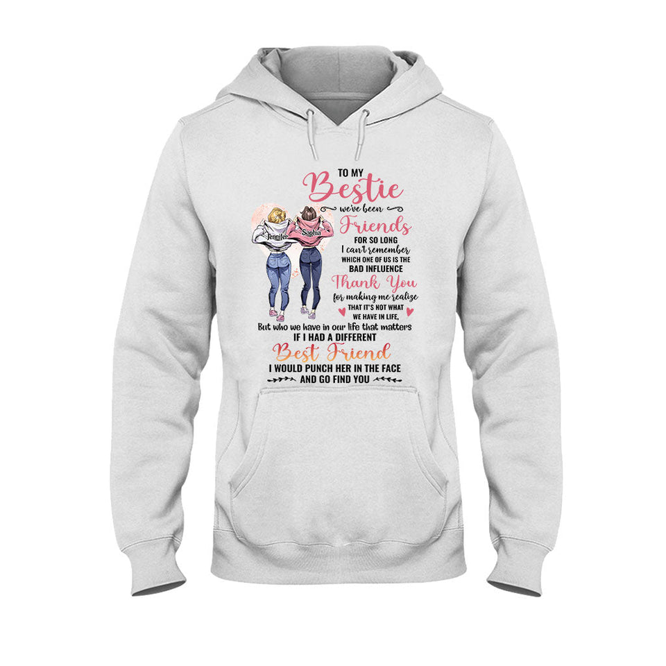 Who We Have In Our Life That Matters - Personalized Bestie T-shirt and Hoodie