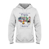 She's A Good Girl Loves Camping - Personalized Independence Day T-shirt and Hoodie