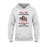 My Drinking Level - Personalized Mother's Day Mother T-shirt and Hoodie
