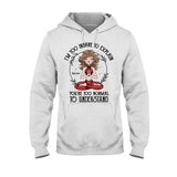 I'm Too Insane To Explain - Personalized Yoga T-shirt and Hoodie
