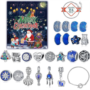 Merry Christmas - Christmas Advent Calendar Surprise Charm Box