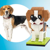 Dog Cat Lovers - Personalized Dog Cat Photos Brick Figures