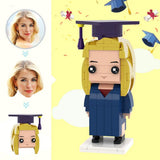 He/She Believed She/He Could So She/He Did - Personalized Graduation Graduation Photos Brick Figures