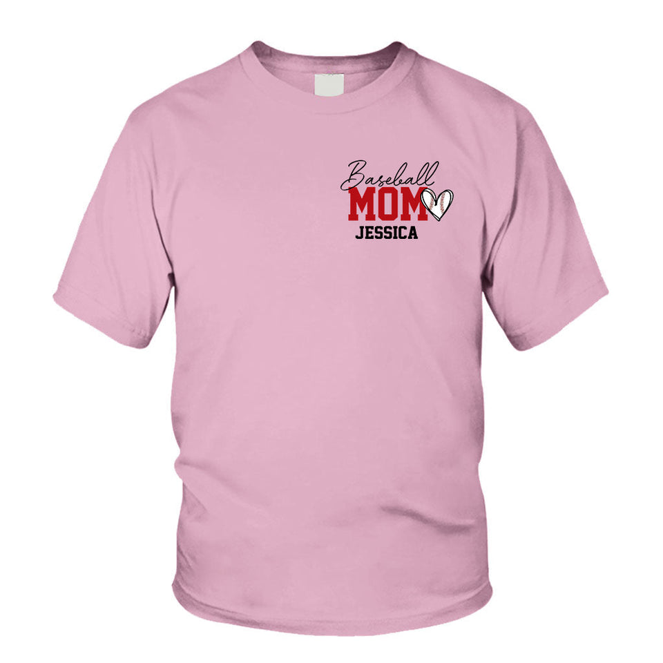 Mom Of Ballers - Personalized Mother T-shirt And Hoodie