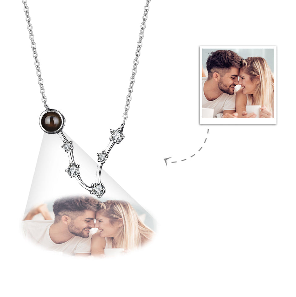 Your Constellation - Personalized Constellation Photo Projection Necklace