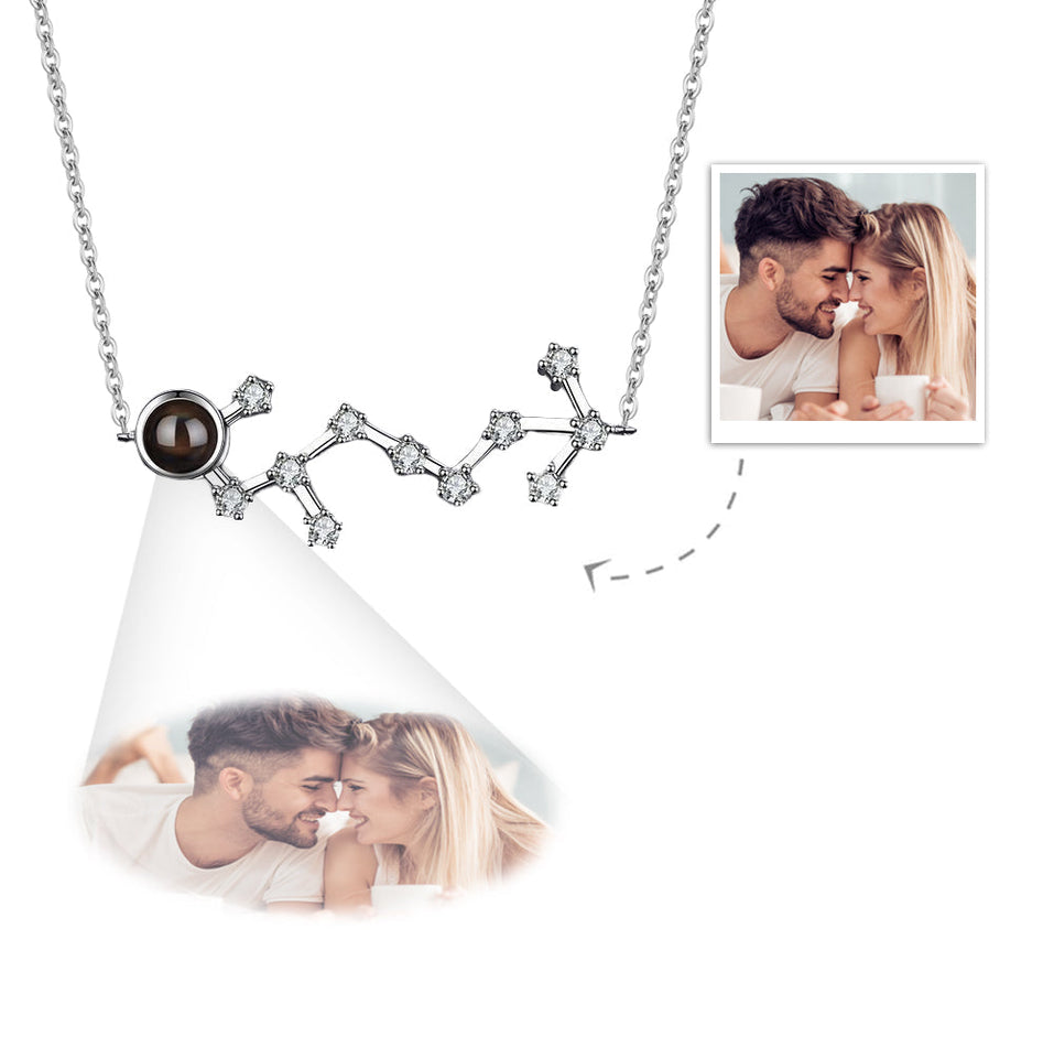 Your Constellation - Personalized Constellation Photo Projection Necklace
