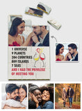 I Love You Forever - Personalized Couple Photos Brick Figures