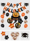 Happy Halloween - Halloween Party Balloons Set With Banner