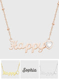 Personalized Engraved Necklace Name