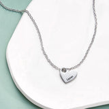 Any Name - Personalized Name Heart Necklace