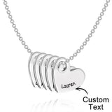 Any Name - Personalized Name Heart Necklace