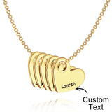Any Name - Personalized Name Heart Necklace