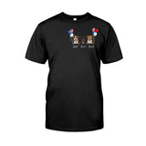 Life Is Better With Dogs - Personalized Independence Day T-shirt and Hoodie