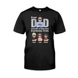 Proud Dad Of A Few - Personalized Father's Day Father T-shirt and Hoodie
