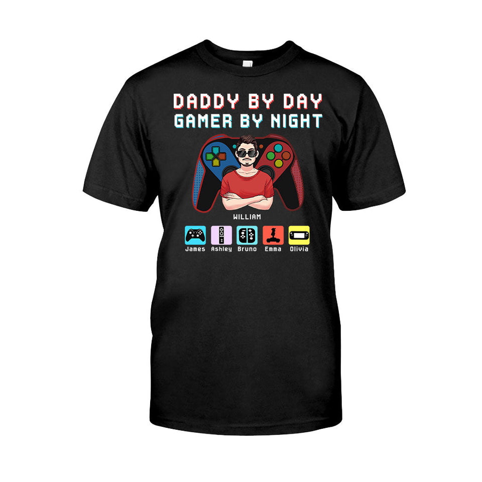 Dad’s Spot Don’t Get Too Comfortable For Gamer Dad - Personalized Video Game T-shirt and Hoodie