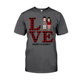 Love Couple - Personalized T-shirt and Hoodie