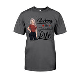 Rocking The Grandma Life - Personalized Mother's Day T-shirt and Hoodie