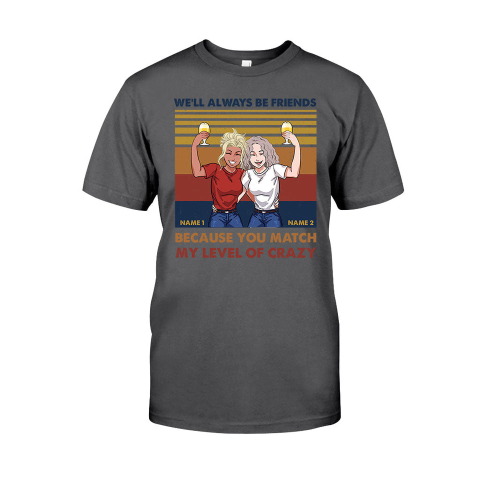 We're More Than Besties We're Like A Really Small Gang - Personalized T-shirt and Hoodie