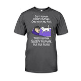 Soft Human Warm Human - Personalized Cat T-shirt and Hoodie