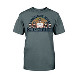 Losing My Mind One Kid At A Time - Gift for dad, dad - Personalized T-shirt And Hoodie
