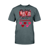 Love Being Called Grandma - Personalized Grandma T-shirt and Hoodie