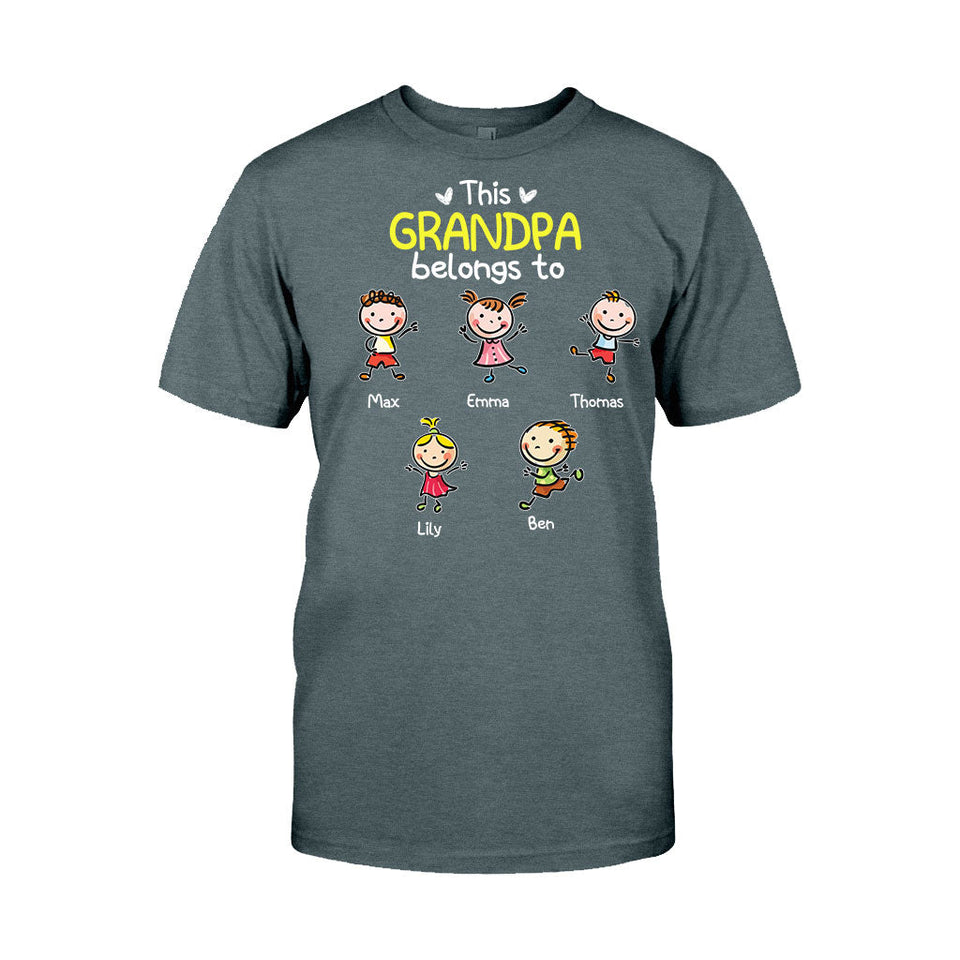We Love You - Gift for grandma, dad, mom, grandpa - Personalized T-shirt And Hoodie