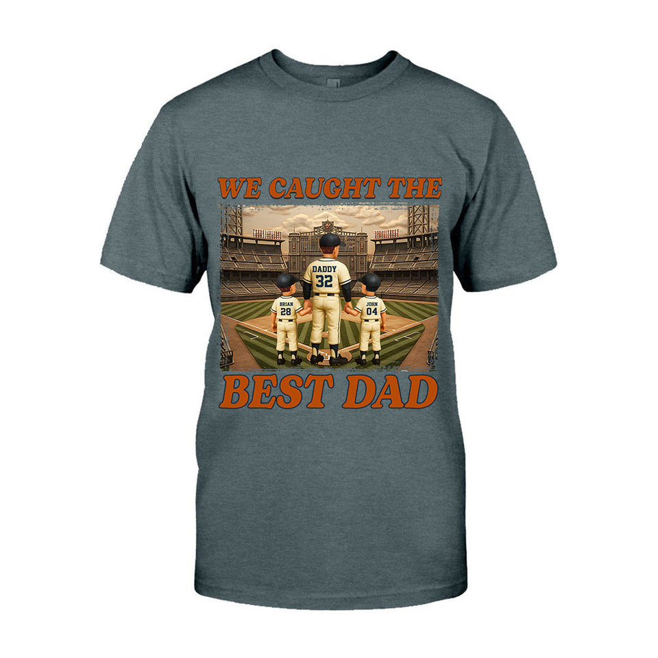 Baseball Dad - Personalized Father T-shirt & Hoodie