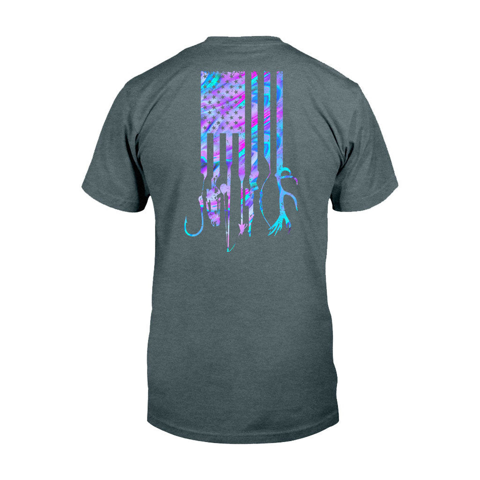 Love Fishing - Personalized Fishing T-shirt and Hoodie