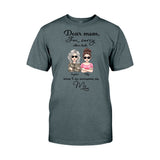 Dear Mom - Personalized Mother T-shirt And Hoodie