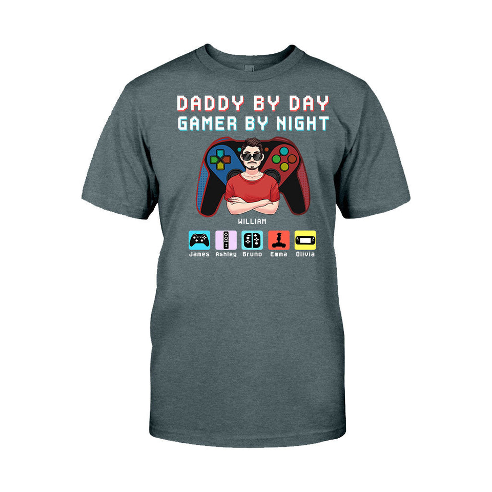 Dad’s Spot Don’t Get Too Comfortable For Gamer Dad - Personalized Video Game T-shirt and Hoodie