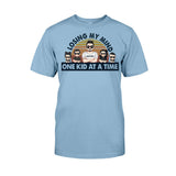 Losing My Mind One Kid At A Time - Gift for dad, dad - Personalized T-shirt And Hoodie