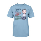 Favorite Grandma Since - Personalized Grandma T-shirt and Hoodie