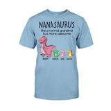Grandmasaurus - Personalized Mother's day Grandma T-shirt and Hoodie