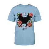 Floral Chicken - Personalized Chicken T-shirt And Hoodie