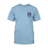 Annoying Each Other - Personalized Couple T-shirt And Hoodie