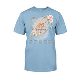 Love Being Called Grandma - Personalized Grandma T-shirt and Hoodie