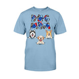 Dog Mom - Personalized Independence Day T-shirt and Hoodie