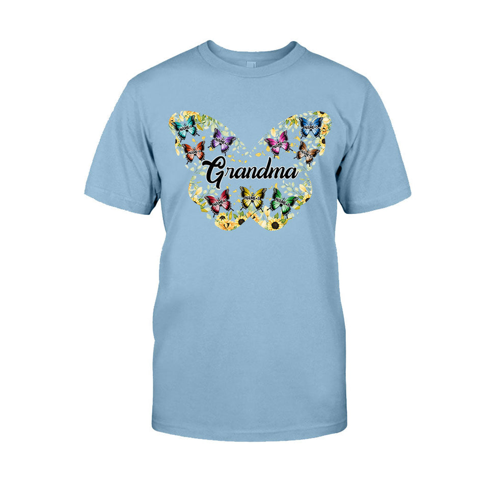 We Love You - Personalized Grandma T-shirt and Hoodie