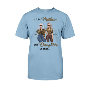 Like Mother Like Daughter - Personalized Mother's Day Mother T-shirt and Hoodie